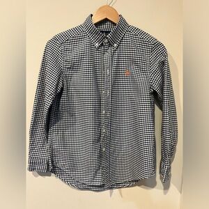Boys Ralph Lauren Gingham Cotton Dress Shirt